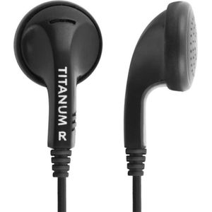 Titanum - TH108K - Koptelefoon - Zwart - Bedraad