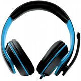 Esperanza EGH300B stereo hoofdtelefoon met microfoon voor speler Condor blauw