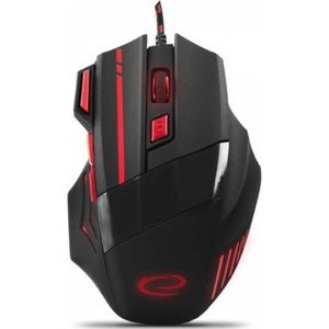 Esperanza EGM201R muis USB Type-A Optisch 2400 DPI Rechtshandig