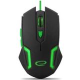 Esperanza - MX205 Fighter - Muis - Zwart - Groen
