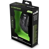 Esperanza MX203 SCORPIO - mouse - USB - blue - Muis - Optisch - 6 knoppen - Zwart