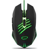 Esperanza EGM209G muis USB Type-A Optisch 2400 DPI Rechtshandig