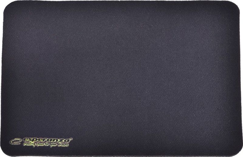 Esperanza - EGP101K - Muismat - Zwart - 250 x 200 x 2 mm