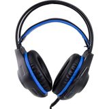 Esperanza gaming headphones met microfoon deathstrike blauw