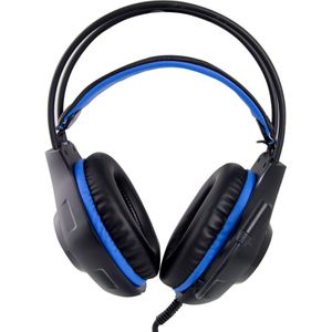 Esperanza gaming headphones met microfoon deathstrike blauw