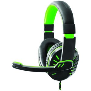 Esperanza EGH330G CROW - stereo headset met microfoon voor games - groen
