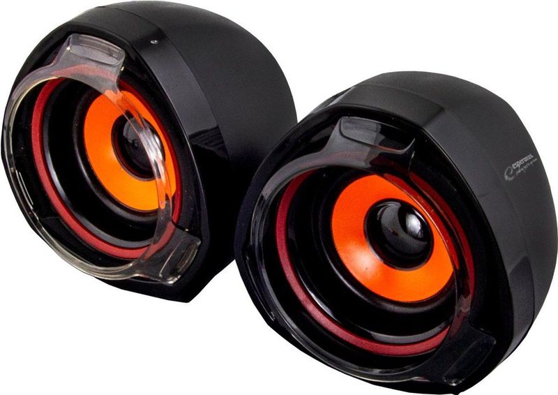 Esperanza - EP141 - Luidsprekersysteem - Zwart Oranje - 5 W