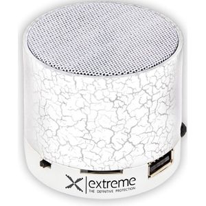 Extreme XP101W draagbare bluetooth speaker 3 W wit
