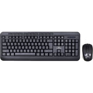 TITANUM TK109 Draadloze set - USB-toetsenbord + muis Zwart