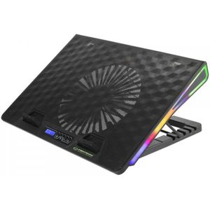 Esperanza - EGC101 - Laptopkoelbasis - RGB LED - Slank Ontwerp - USB Aansluiting