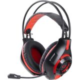 Esperanza gaming headphone met microfoon deathsrtike rood