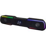 Esperanza Soundbar voor PC en Laptop - Computer Speakers met Volumeregeling - USB Aansluiting en LED Lichten - EGS101