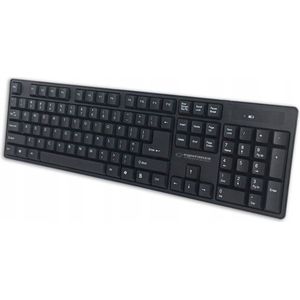 Esperanza Draadloze Toetsenbord en muis Set 2.4GHz QWERTY