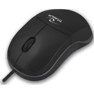 Esperanza - TM124K - Muis - Zwart - Bedraad - USB-C