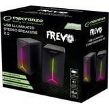 Esperanza - EGS105 - Luidspreker - Zwart - Bedraad - 5 W