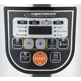 Esperanza EKG011, 5 l, 860 W, 1440 min, Schwarz, Edelstahl, Edelstahl, LCD