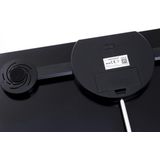 Esperanza - EBS016K - Elektronische Weegschaal - Vierkant - Zwart