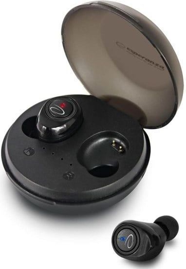 Esperanza - TWS CETUS EH229K - Koptelefoon - Zwart - Draadloze Bluetooth