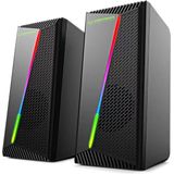 Esperanza - 2.0 USB-Luidspreker - Regenboogkleuren - RGB-LED