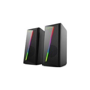 Esperanza - 2.0 USB-luidspreker met RGB-LED in regenboogkleuren