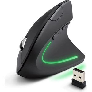 Verticale computermuis - optische sensor - draadloos