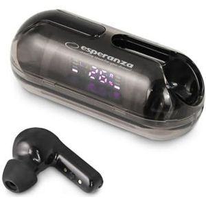 Esperanza - EH239K - In-ear Bluetooth-hoofdtelefoon - Zwart - Materiaal: Kunststof