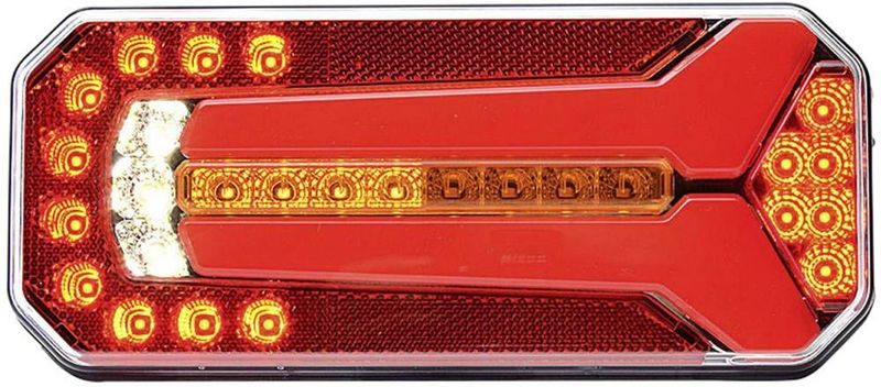 WAS Aanhangerachterlicht Open kabeleinden Knipperlicht, Remlicht, Achterlicht, Achteruitrijlicht, Mistachterlicht Achter, Links, Rechts 12 V, 24 V Meerdere