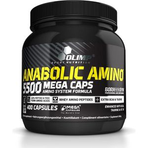 Olimp Supplements Anabolic Amino 5500 Mega Caps - Aminozuren - 400 capsules
