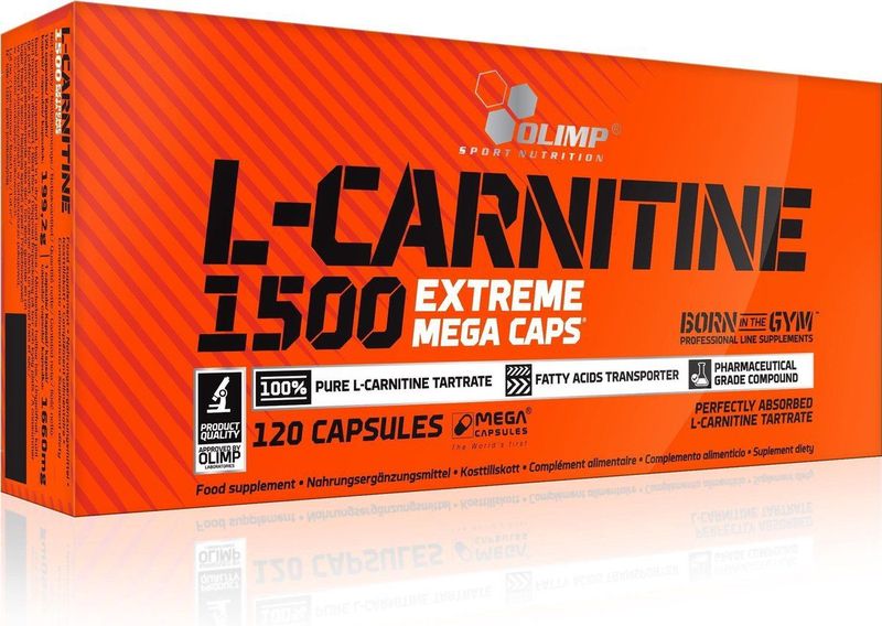 Olimp Supplements L-Carnitine 1500 Mega Caps - 120 capsules