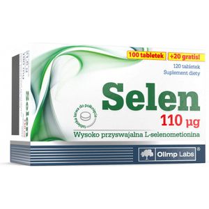 Selenium 110 µg 120 tabletten, immuunversterkend, antioxidant, ondersteunt de schildklierfunctie en verbetert de vruchtbaarheid