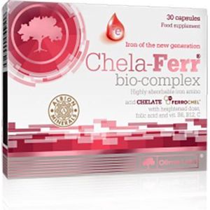 Chela-Ferr Bio Complex Voedingssuplement - Voor Zwangere Vrouwen en Vrouwen die Borstvoeding geven - 30 Capsules