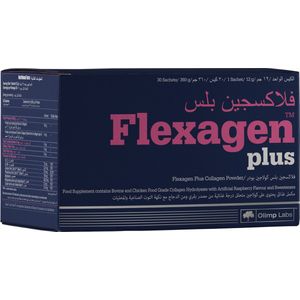 Flexagen Plus 30*12 g zakjes HALAL collageenpoeder met vitamines en mineralen