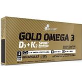 Olimp Gold Omega 3 D3+K2 Sport Editie - 60 Capsules