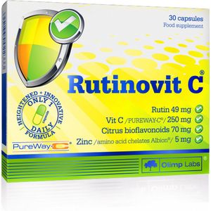 Rutinovit C 30 capsules with 250 mg vitamin C, Rutin and Zinc