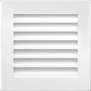 kratki Fresh ventilatierooster, 17 cm x 17 cm, wit