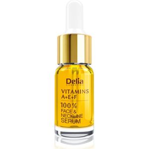 Delia Cosmetics Professional Face Care Vitamins A+E+F Anti-Rimpel Serum  voor Gezicht en Decolleté 10 ml