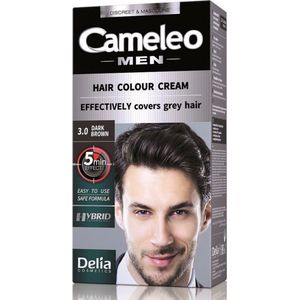 Cameleo - Men Hair Color Cream - Donkerbruin - 1st