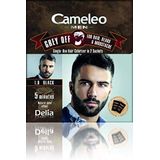 Cameleo men - snor en baardverf - zwart - 2x15ml