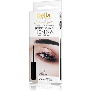 Delia - Eyebrow Expert - Henna voor Wenkbrauwen - Zwart - 6ml