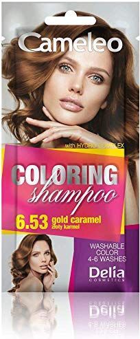 Cameleo - Toningsshampoo - Gold Caramel - 40 ml - Zonder Ammoniak