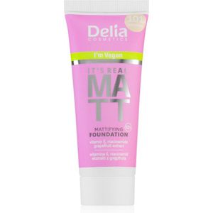 Delia Cosmetics - It's Real Matt - Foundation - 30 ml - Veganistisch