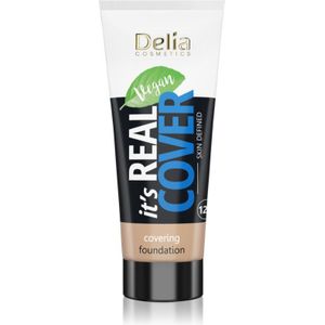 Delia Cosmetics - It's Real Cover - Dekkende Make-up Tint - Caramel - 30 ml
