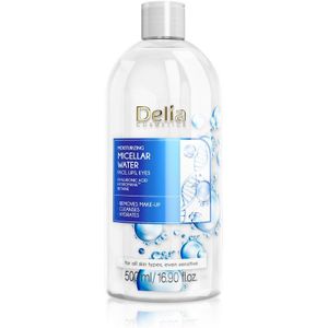 Delia Cosmetics Micellar Water Hyaluronic Acid Hydraterende Micellair Water 500 ml