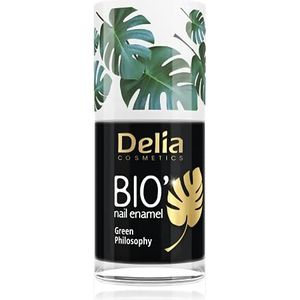 Delia Cosmetics - Nagellak Bio Green - Veganvriendelijk - Perfecte dekking en glans - Eenvoudig en snel in gebruik - Natuurlijke ingrediënten - Langdurige kleur tot 6 dagen - 11ml