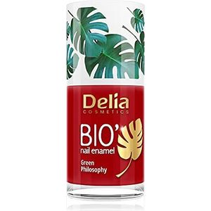 Delia Cosmetics - Nagellak Bio Green - IN FIRE - Veganistisch vriendelijk - Perfecte dekking & glans - Eenvoudig en snel gebruik - Natuurlijke ingrediënten - Langdurige kleur tot 6 dagen - 11 ml