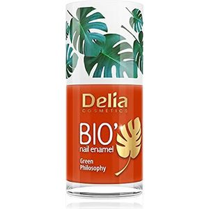 Delia Cosmetics - Nagellak Bio Green - Heart Beat - Veganistisch - Perfecte dekking & glans - Eenvoudig en snel gebruik - Natuurlijke ingrediënten, langdurige kleur tot 6 dagen - 11 ml