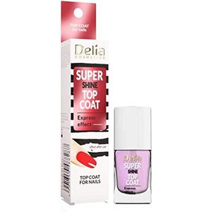 Delia Cosmetics - De Super Shine Top Coat - Nagellak - Acai Bessenolie - 11 ml