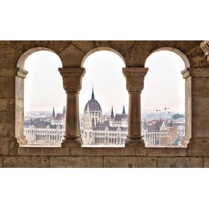 City Skyline Budapest  Photo Wallcovering