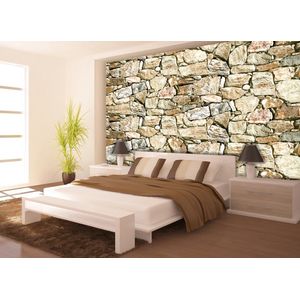 Rustic Stone Wall  Photo Wallcovering