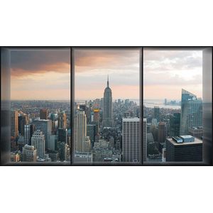 City New York Skyline Empire State Photo Wallcovering